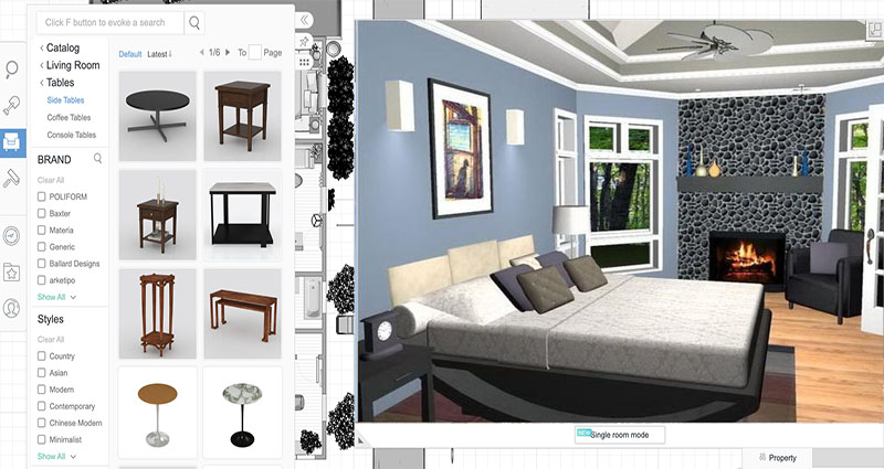 Home Design & Decor – Plan the Layout of Furniture in a New Home Using Design Software